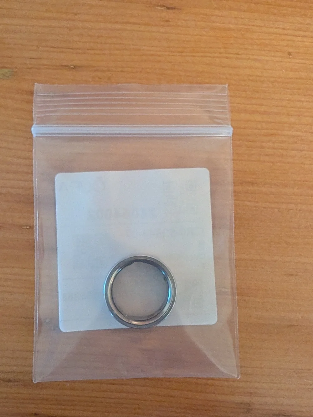 Oura Ring in gunmetal gray